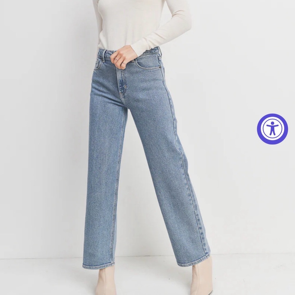 The Uncut Straight - Just Black Jeans Size 25
